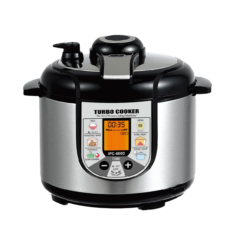 Rice Cooker 10 Cup - 지능형 6-in-1 전기 압력솥 스테인리스 스틸