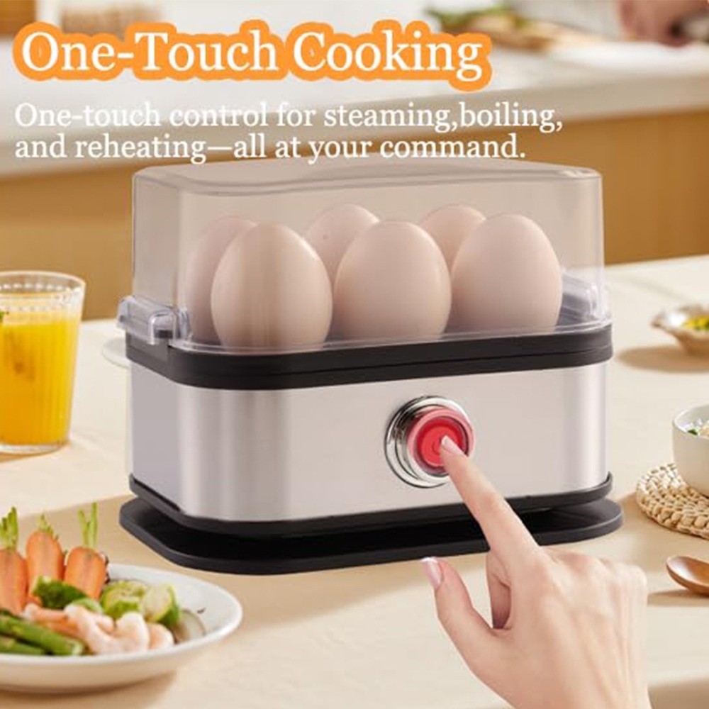 Egg Cooker Rapid - 200W 전력 계란 찜기 6개 용량