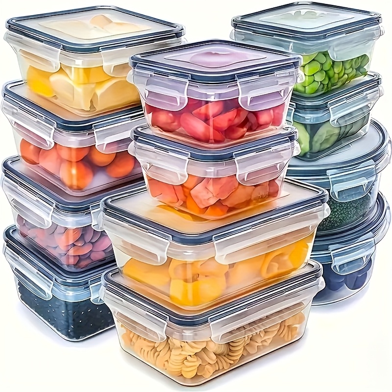 Kitchen Appliances Refrigerators - 8Pcs 용기 4개 뚜껑 4개 세트