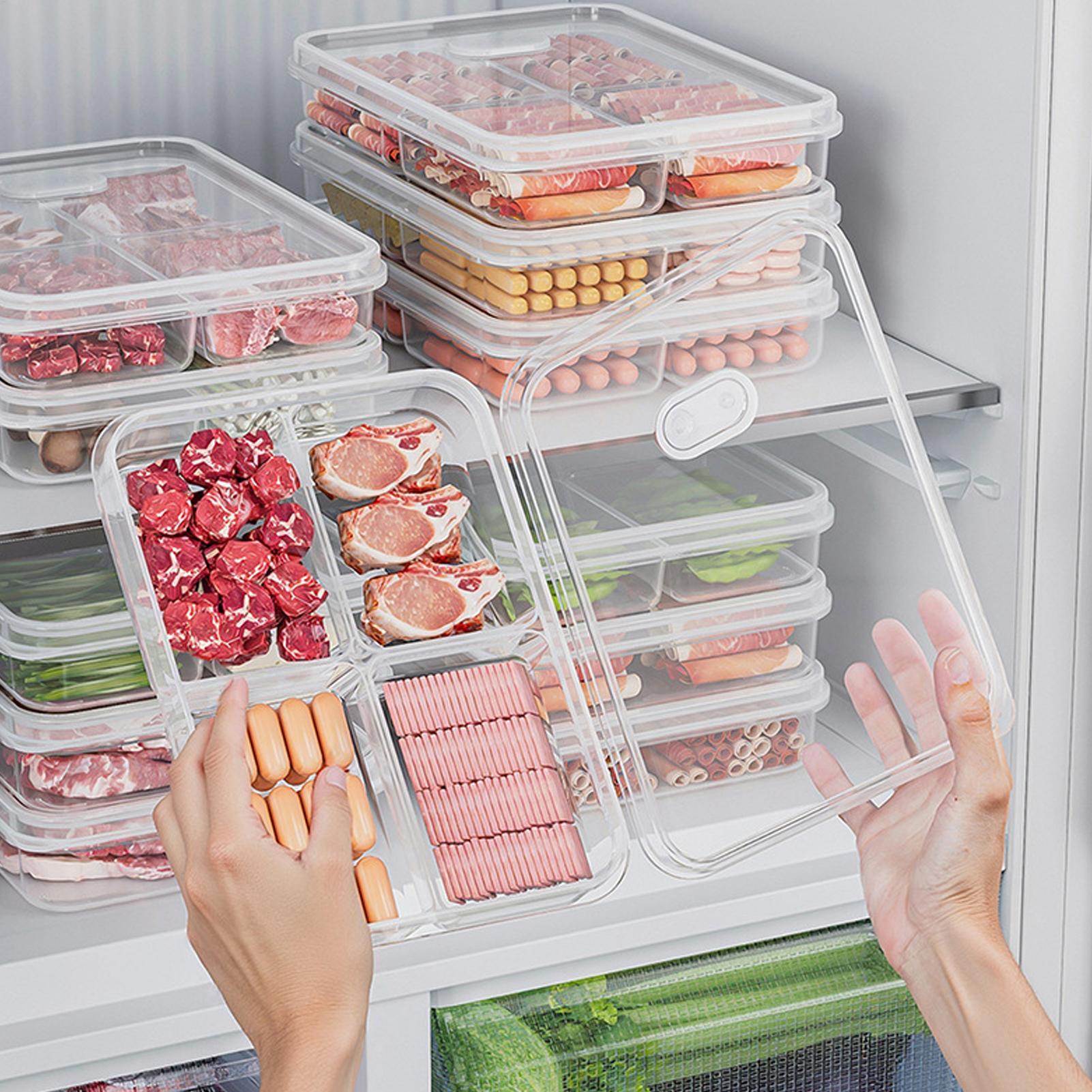Kitchen Appliances Refrigerators - 1PC 냉장고 보관 상자 고기 야채