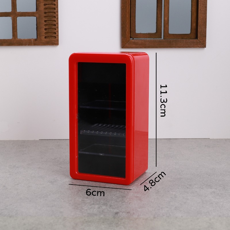 미니 미니어처 시뮬레이션 발광 냉장고 냉동고 모델 주방 - Kitchen Appliances Refrigerators 리뷰 및 가격