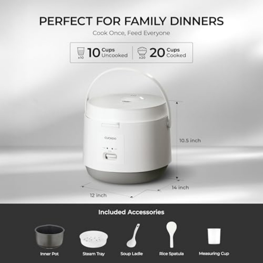 기본형 밥솥 10컵(생밥) / 20컵(밥조리) 대용량  - Rice Cooker 10 Cup 리뷰 및 가격