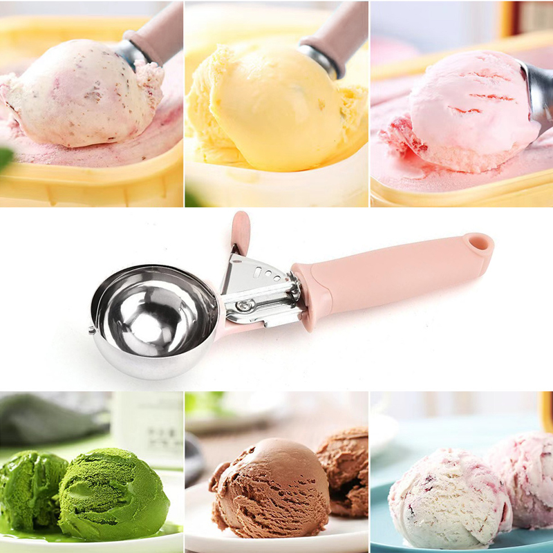 스테인리스 스틸 아이스크림 스쿠퍼 다기능 압착 가능 과 - Kitchen Appliances Best 리뷰 및 가격