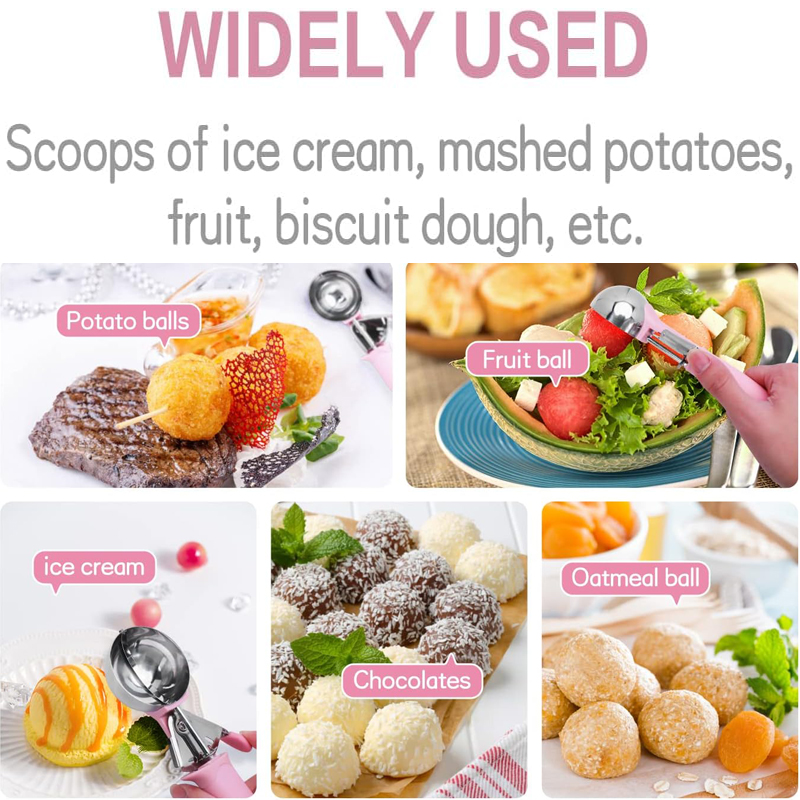 스테인리스 스틸 아이스크림 스쿠퍼 다기능 압착 가능 과 - Kitchen Appliances Best 리뷰 및 가격