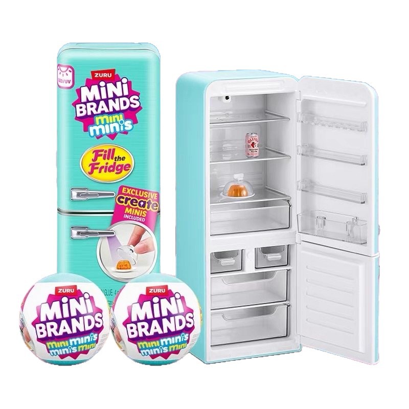 주루 미니 브랜드 미니 미니스 냉장고 시뮬레이션 장난감 - Kitchen Appliances Refrigerators 리뷰 및 가격