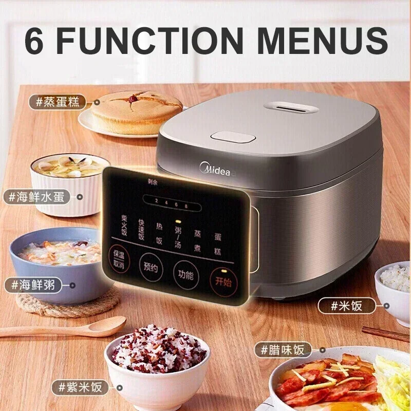 새 밥솥. 대용량 5L. 2~10명에게 적합합니다. 전 - Rice Cooker 10 Cup 리뷰 및 가격