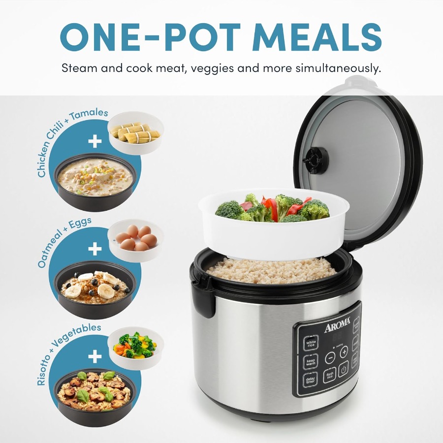 20컵 조리된 음식용 10컵 미조리된 음식용 디지털 밥 - Rice Cooker 10 Cup 리뷰 및 가격