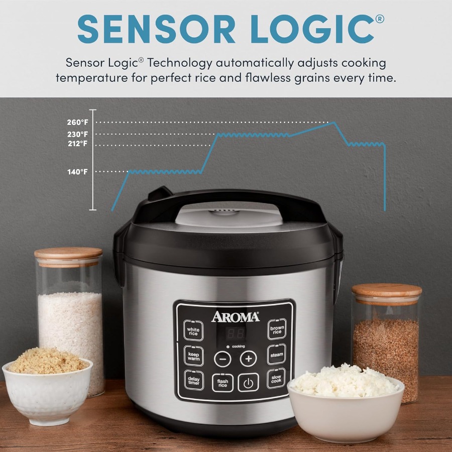 20컵 조리된 음식용 10컵 미조리된 음식용 디지털 밥 - Rice Cooker 10 Cup 리뷰 및 가격