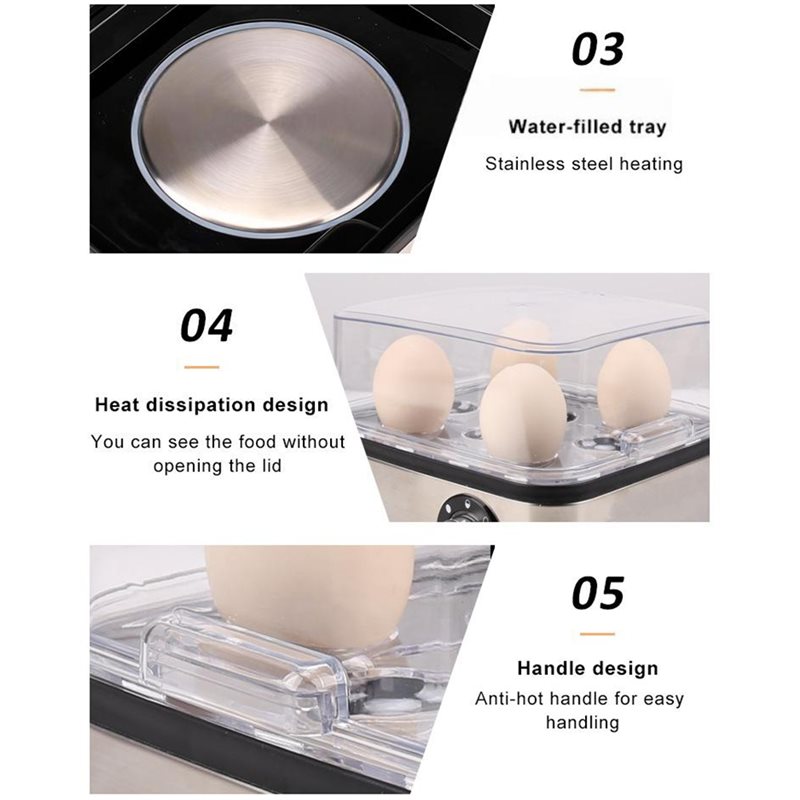 A50Q-전기식 빠른 계란찜기 전기식 8개 계란 용량  - Egg Cooker Rapid 리뷰 및 가격