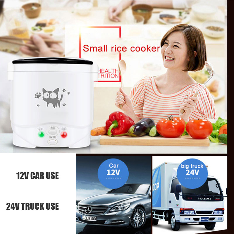 12V 24V 미니 밥솥 자동차 트럭 수프 죽 요리 기 - Rice Cooker 10 Cup 리뷰 및 가격