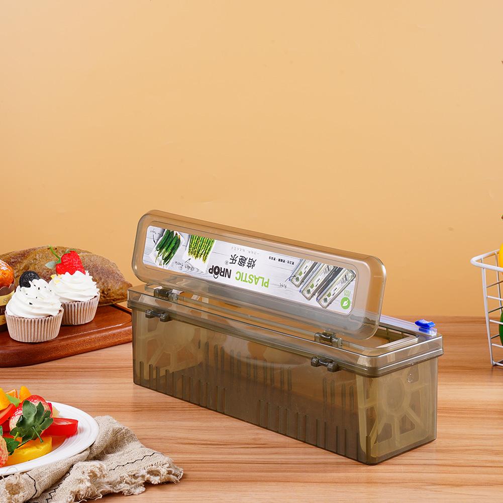 플라스틱 랩 디스펜서 랩 커터 주방 식품 포장 커터 디 - Kitchen Appliances Gift 리뷰 및 가격