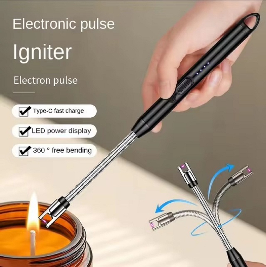 360 °   타입-C 곡선형 방풍 무화염 플라즈마 점 - Kitchen Appliances Gas Stove 리뷰 및 가격